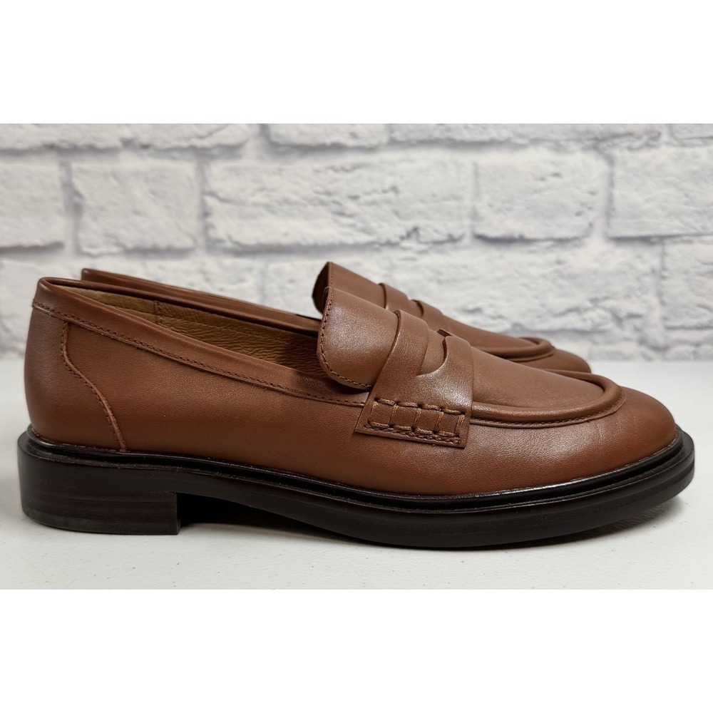 *BRAND NEW* Madewell The Vernon Loafer Womens 9 Dried Maple Shoes Preppy - Picture 4 of 8